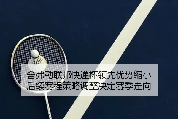 舍弗勒联邦快递杯领先优势缩小 后续赛程策略调整决定赛季走向